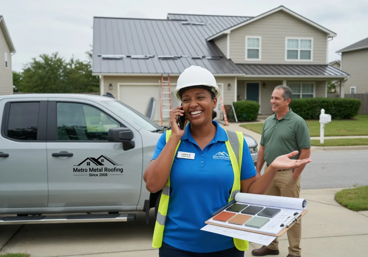Storm Damage Metal Roof Repair in Parksville, SC